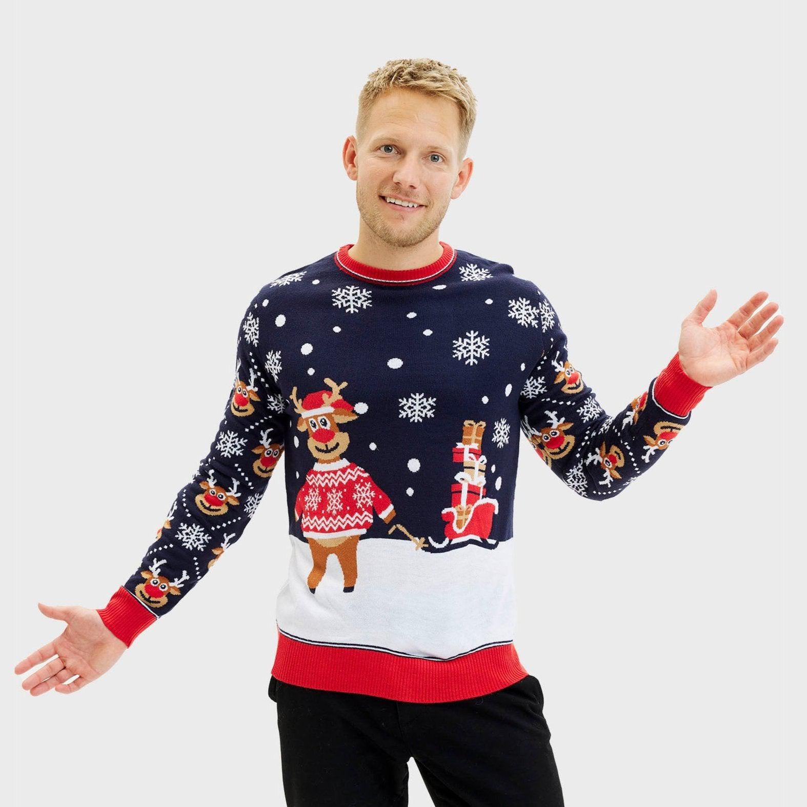 The Bringing Christmas Gifts Sweater - Uomo